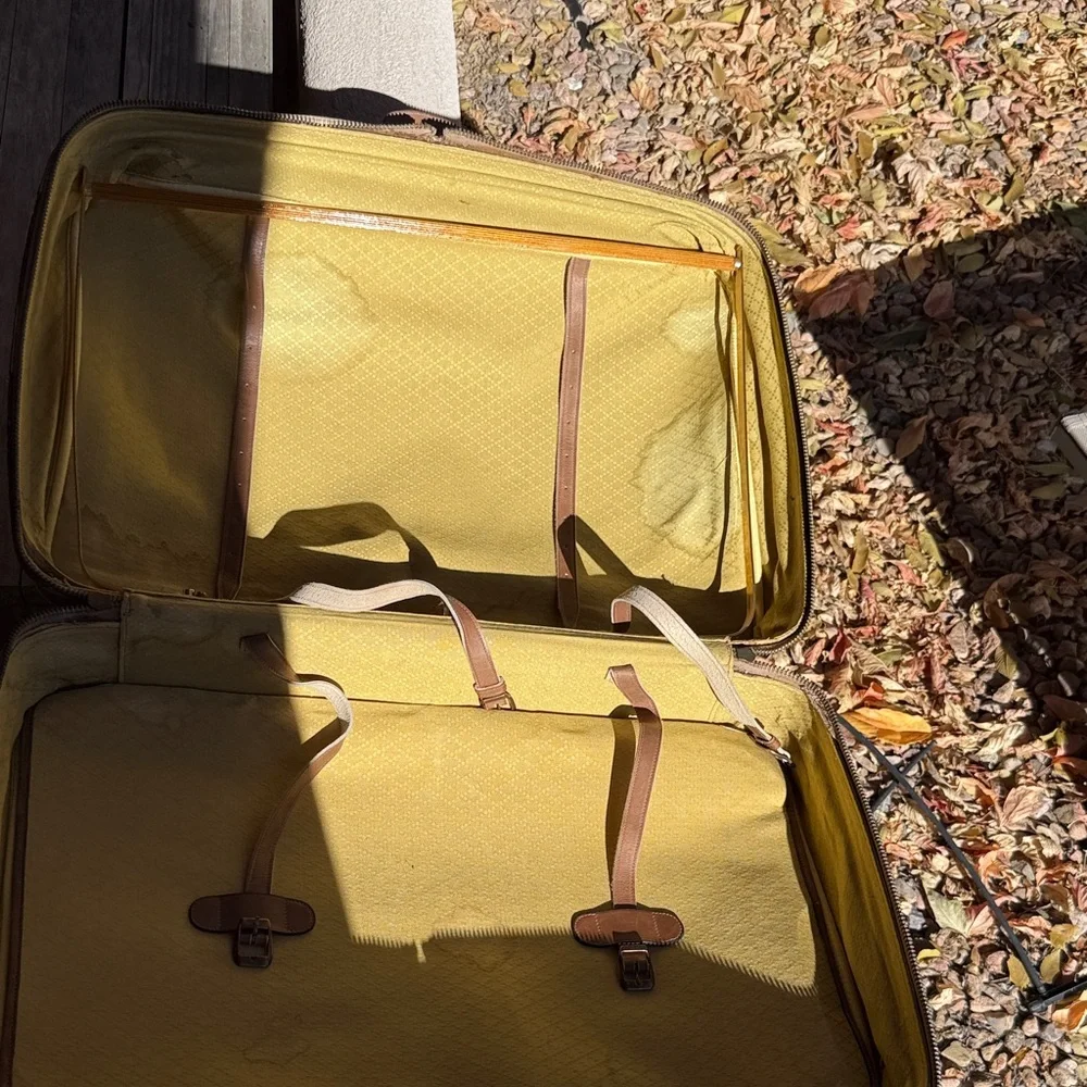Gucci vintage Brown Leather Bag/Suitcase
